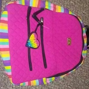 Betsey Johnson Rainbow Backpack